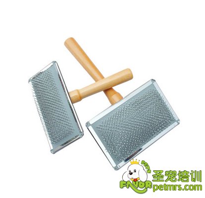 狗用針梳 多格木柄梳 寵物美容工具