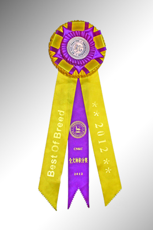 2012年CNKC全犬種積分賽榮譽獎章