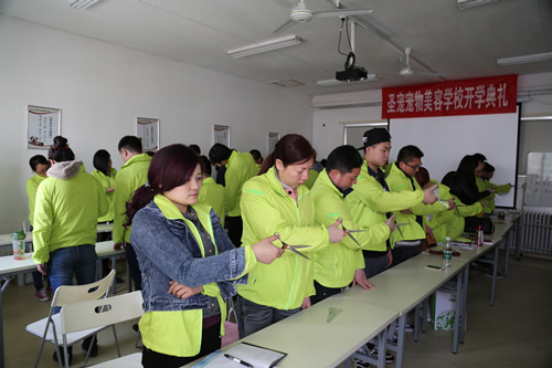 圣寵寵物19期學(xué)員練習(xí)剪刀
