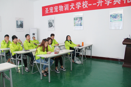 圣寵寵物訓(xùn)犬學(xué)校20期訓(xùn)犬班開學(xué)典禮